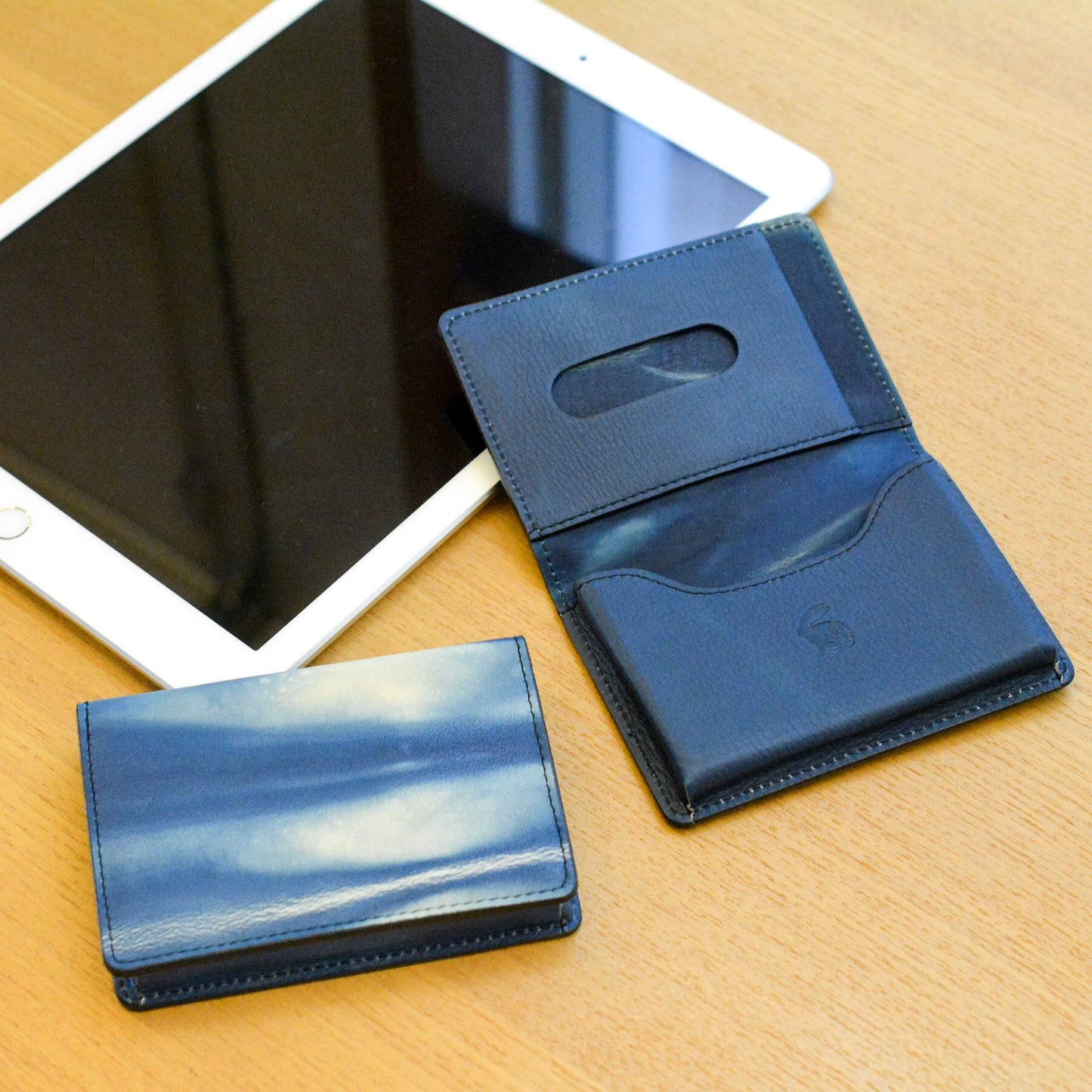 阿波藍革 Card Holder